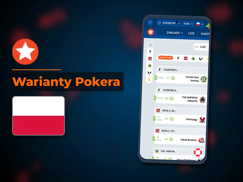 Mostbet - Warianty Pokera