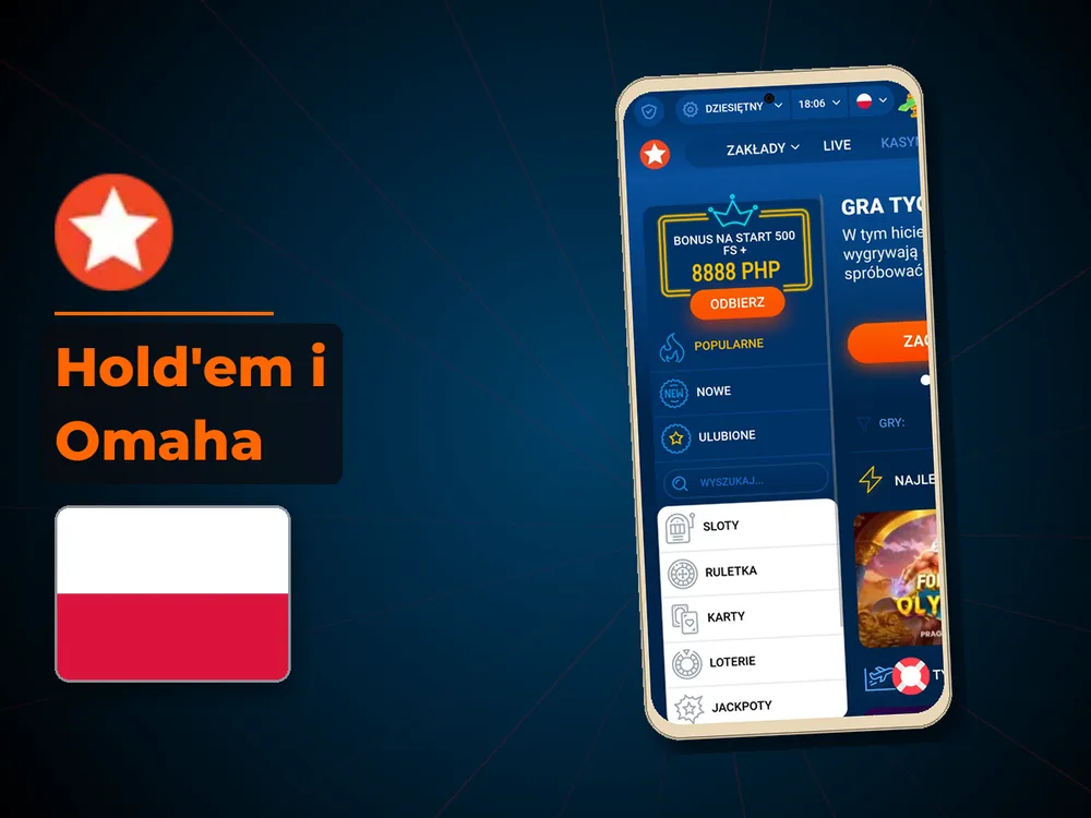 Mostbet - Hold'em i Omaha