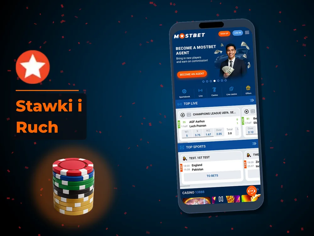 Mostbet - Stawki i Ruch