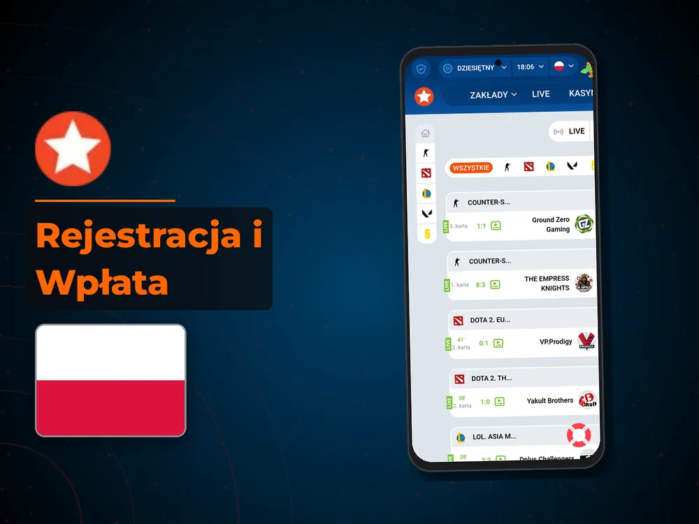 Mostbet - Rejestracja i Wpłata