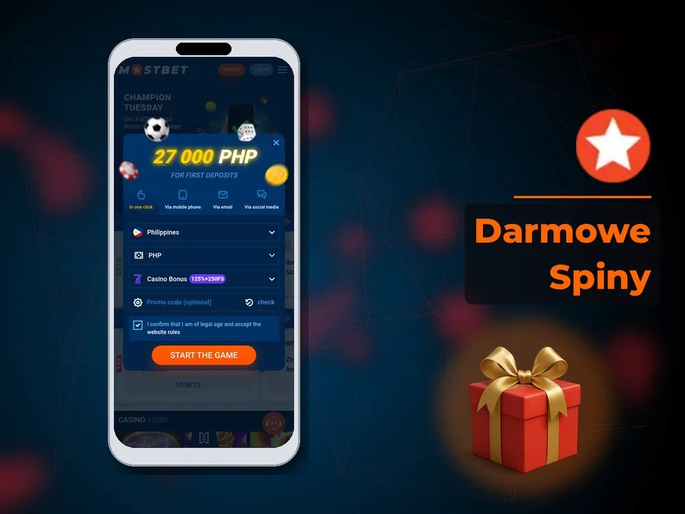 Mostbet - Darmowe Spiny