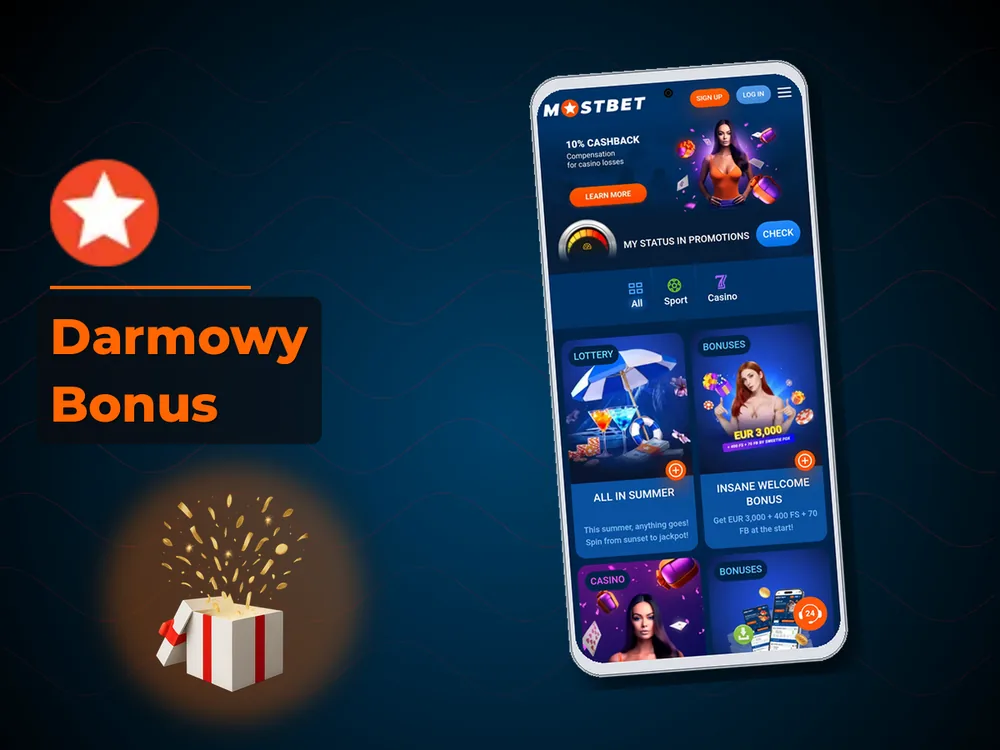 Mostbet - Darmowy Bonus
