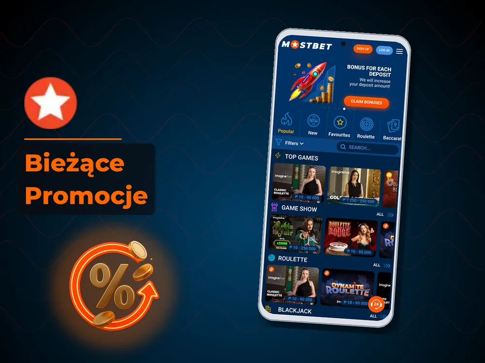 Mostbet - Bieżące Promocje