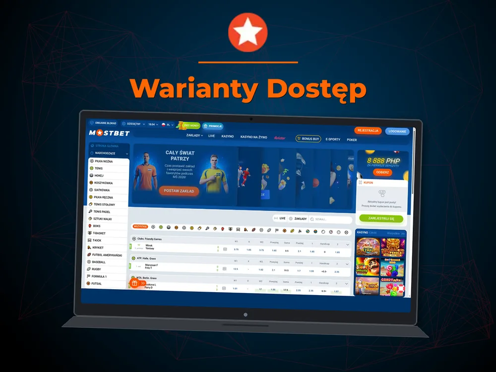 Mostbet - Warianty Dostęp