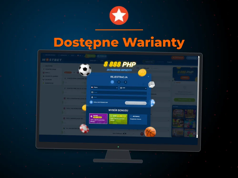 Mostbet - Dostępne Warianty