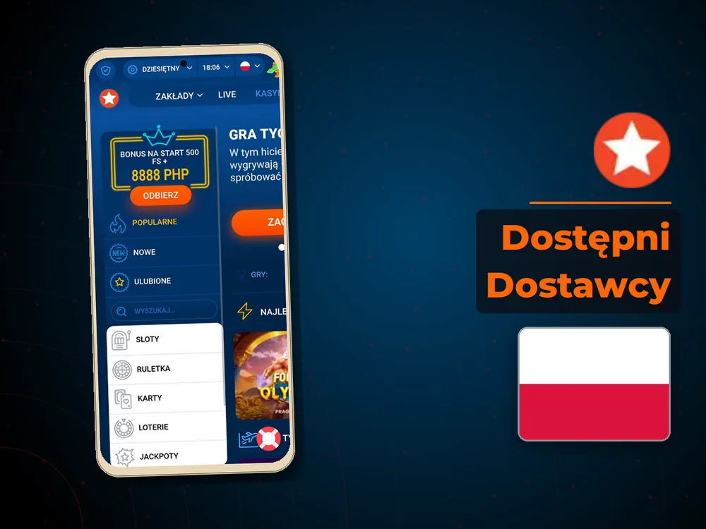 Mostbet - Dostępni Dostawcy