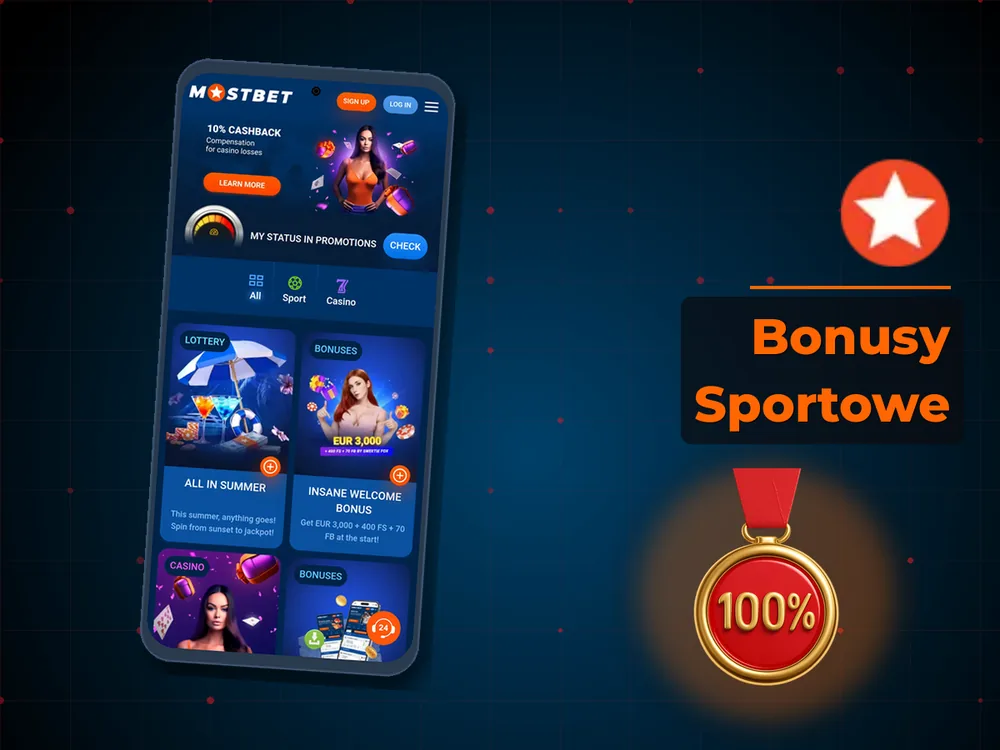 Mostbet - Bonusy Sportowe