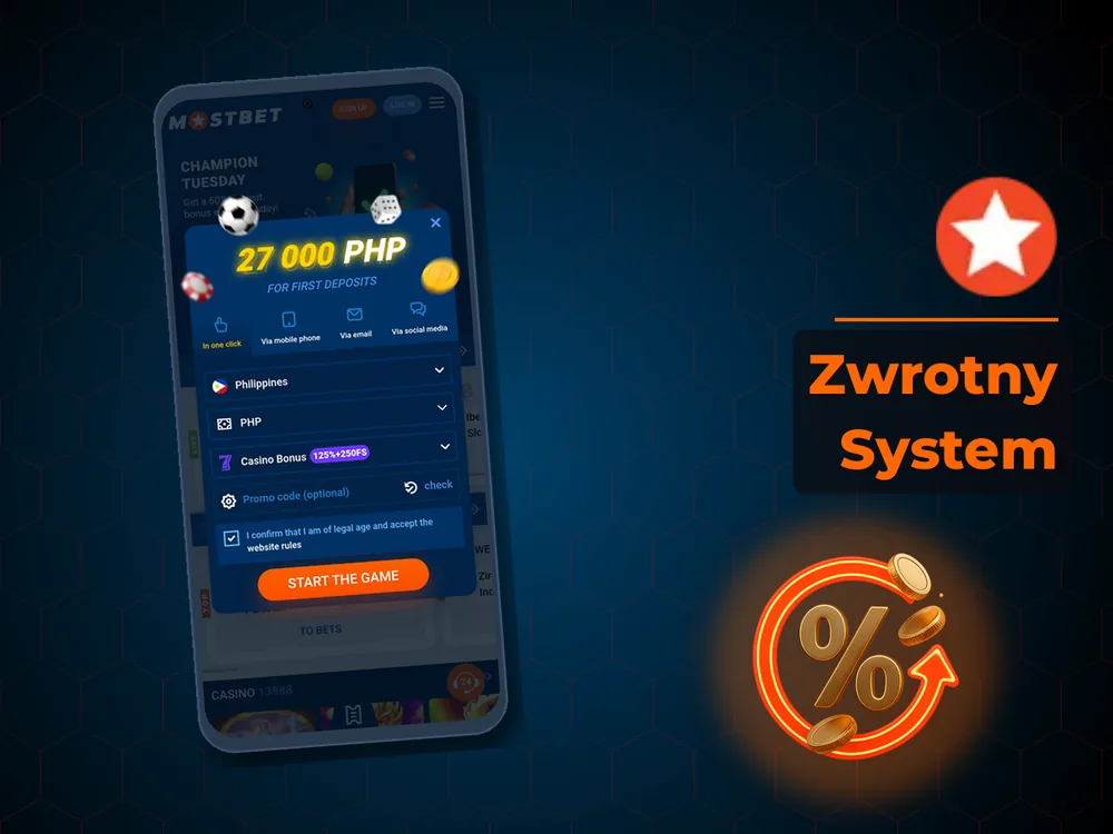 Mostbet - Zwrotny System