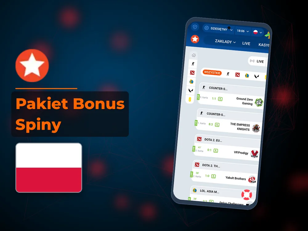 Mostbet - Pakiet Bonus Spiny