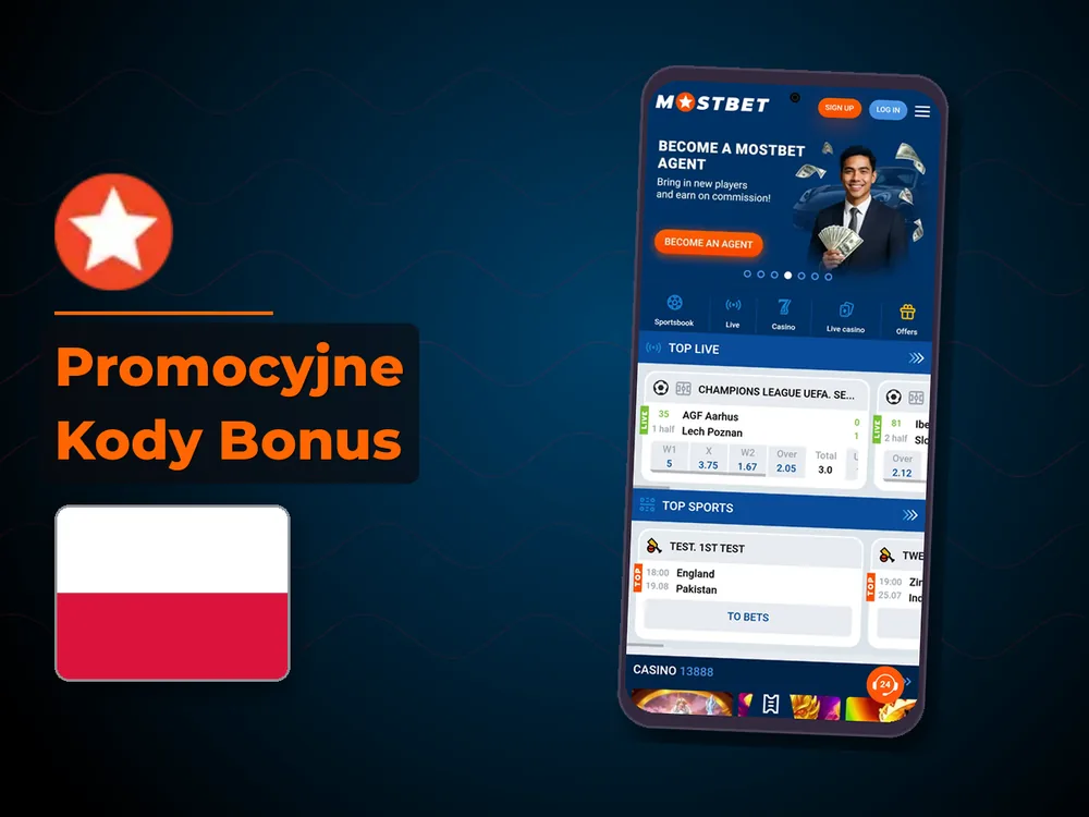 Mostbet - Promocyjne Kody Bonus