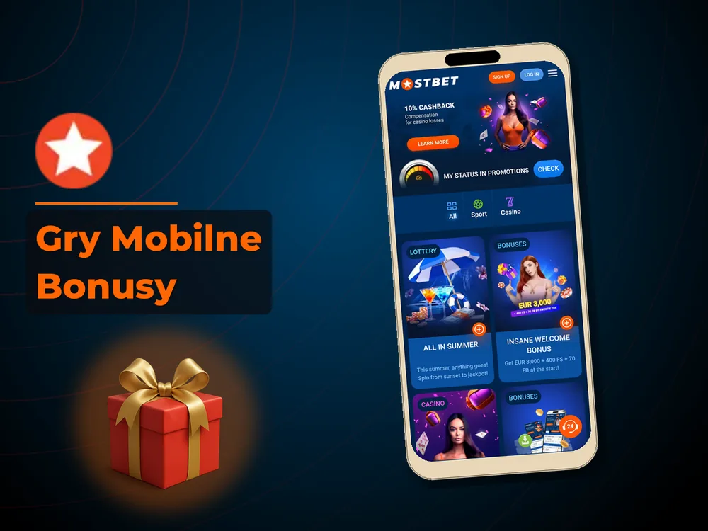 Mostbet - Gry Mobilne Bonusy