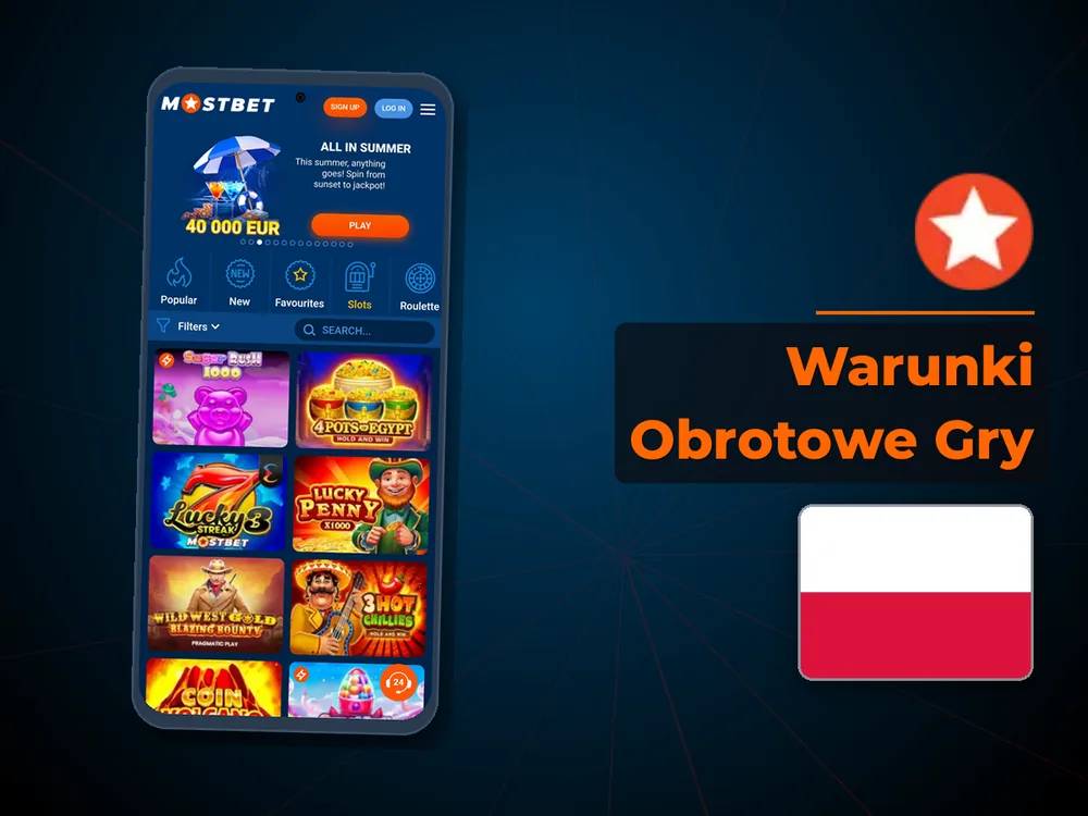 Mostbet - Warunki Obrotowe Gry